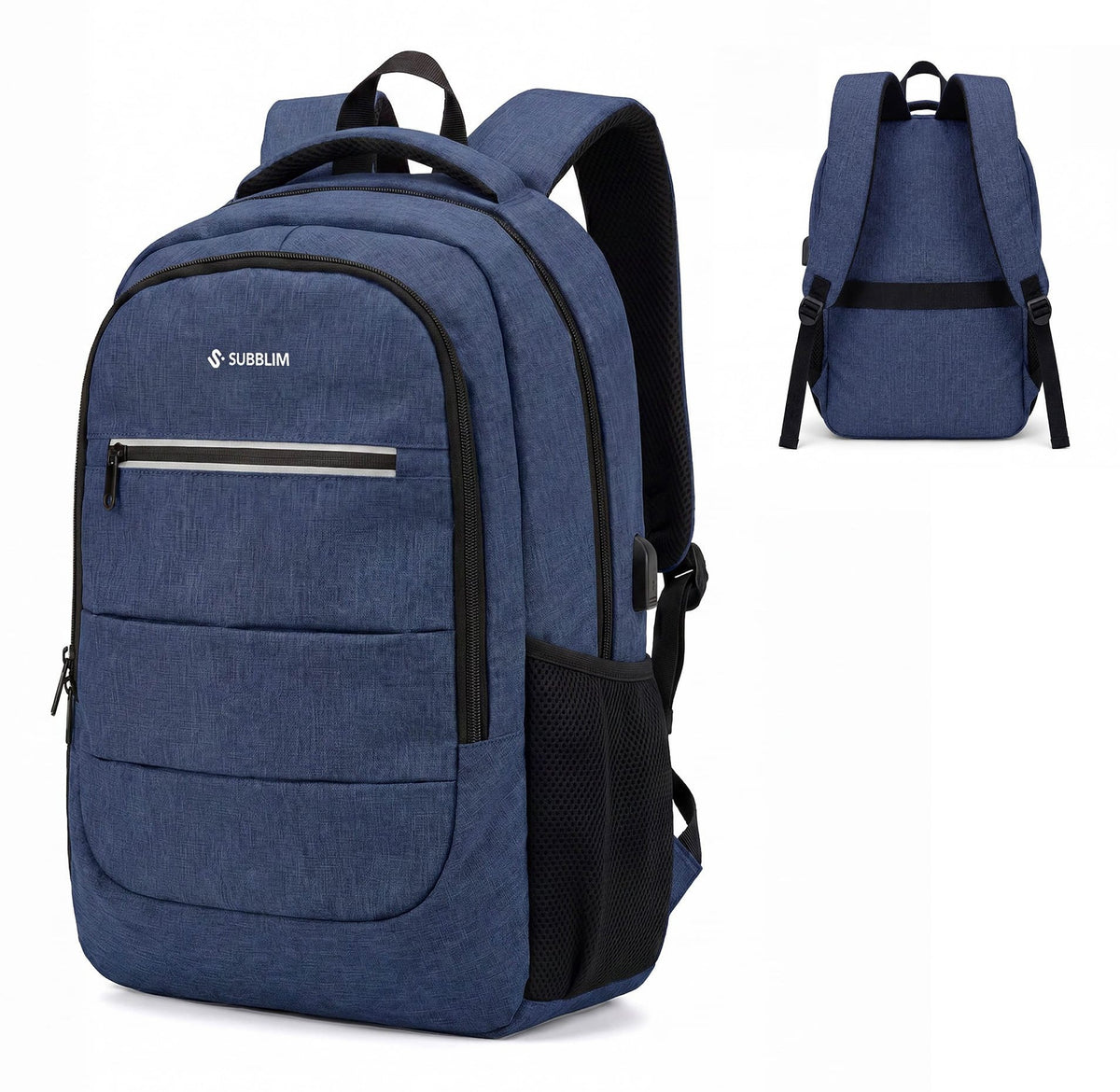 EAN 8436586743895 - SUBBLIM City Plus mochila City backpack Azul Poliéster imagen 1