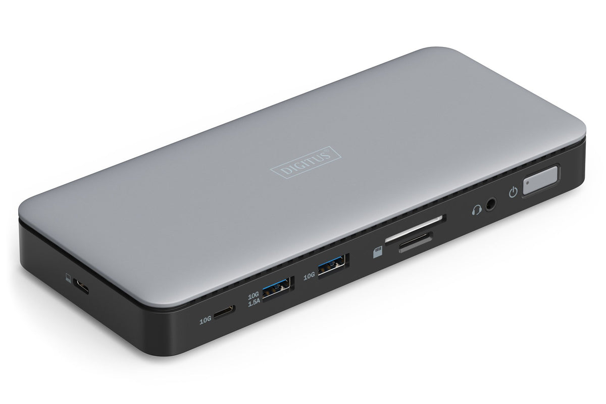 EAN 4016032497769 - Digitus DA-70917 base para portátil y replicador de puertos Alámbrico USB 3.2 Gen 2 (3.1 Gen 2) Type-C Ne imagen 1