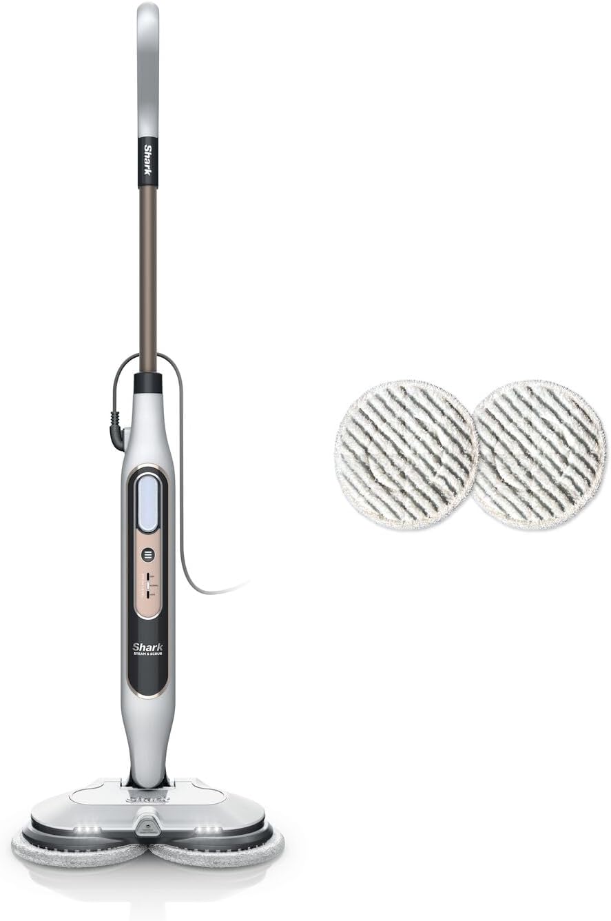 Thark Veam & Scrub Cleaner De Vapor S8201eu Grey Light Grey, 1.120 Vatios, Con Tecnología De Blaster De Vapor S8201eu