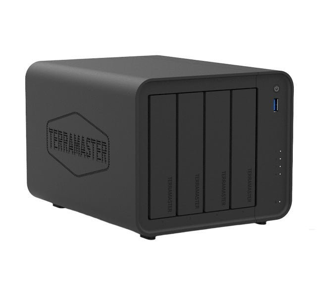 EAN 6939236147385 - TerraMaster F4-425 servidor de almacenamiento NAS Escritorio Intel® Celeron® N5095 4 GB DDR4 0 TB Negro imagen 3