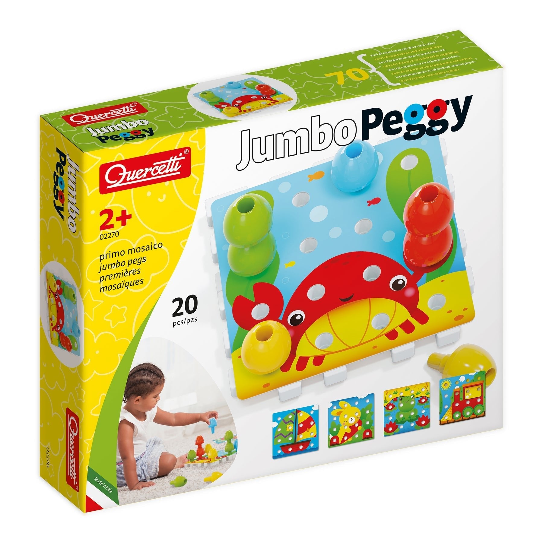 Quercetti Jumbo Peggy