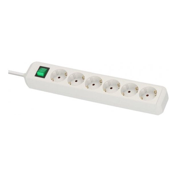 Brennenstuhl Regleta 6 Salidas Blanco 3m