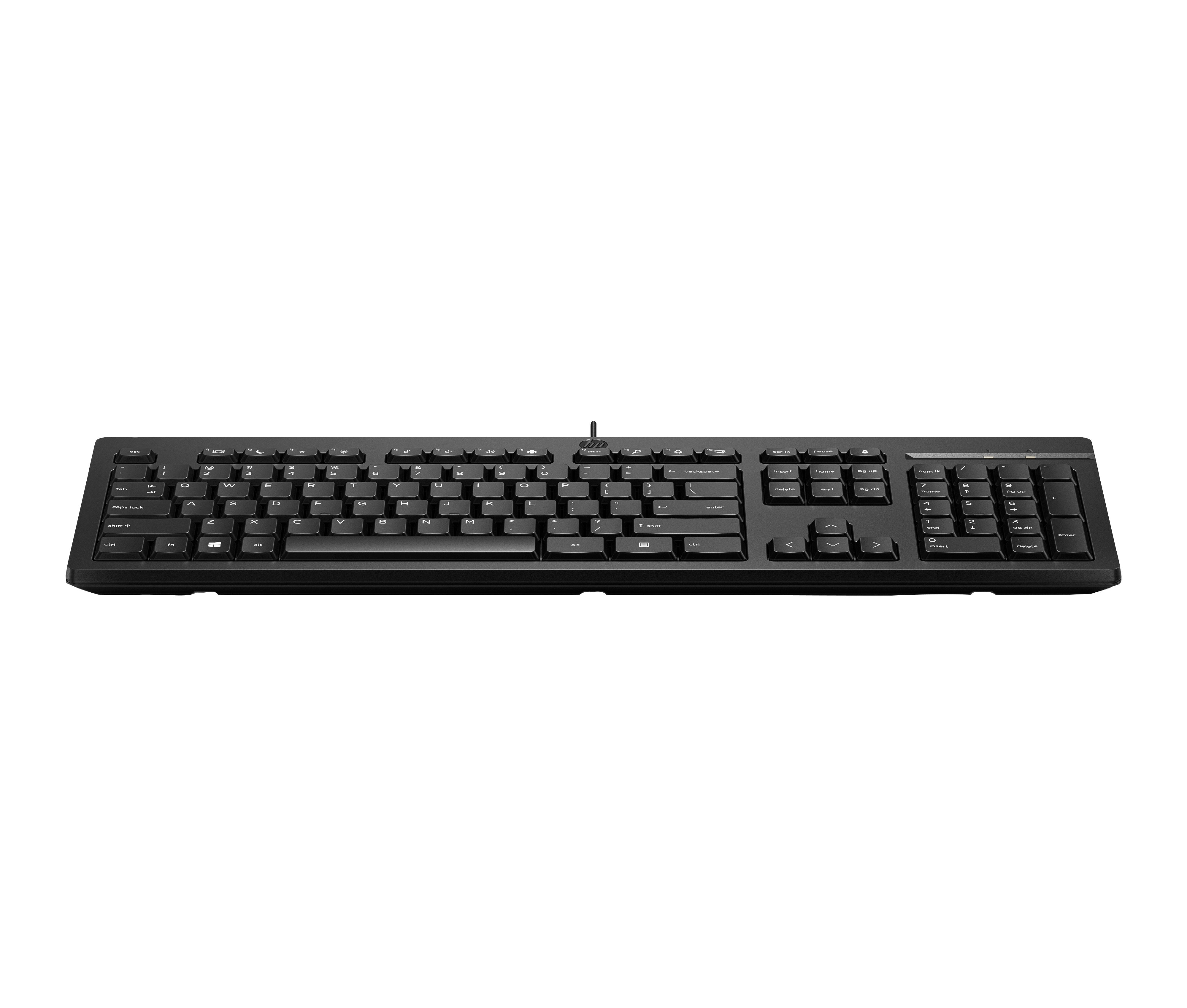 EAN 5715063017425 - HP 125 USB Wired Keyboard teclado Negro imagen 8