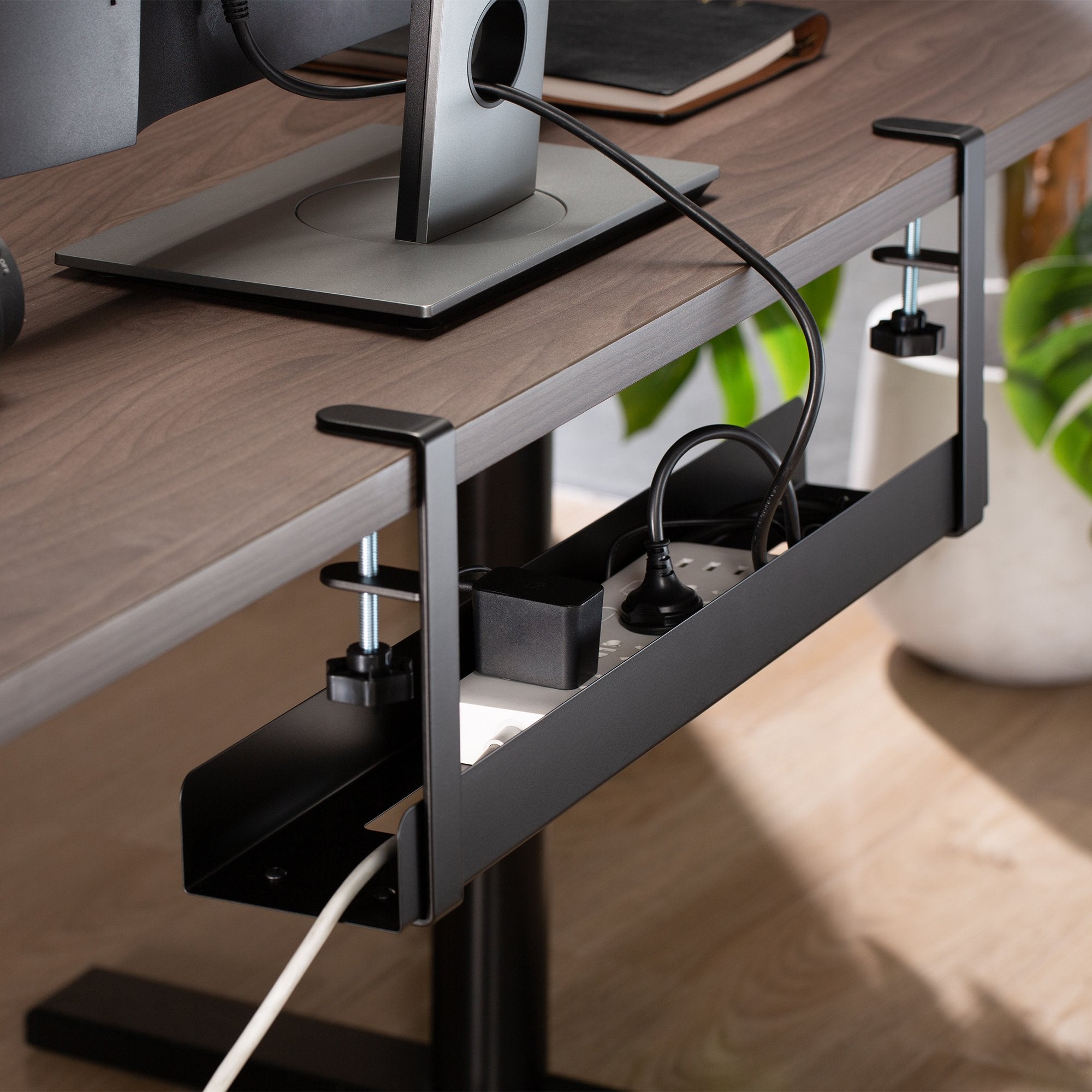Bandeja De Gestion De Cables Ewent Ew1548 Para Debajo Del Escritorio