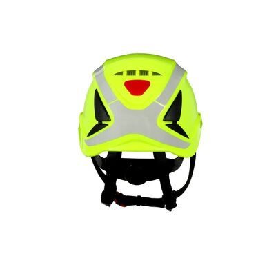 3m X5014v-Ce Schutzhelm Con Uv-Sensor, Reflektierend, Ventilado Neon-Verde En 397, En 12492 (X5014v-Ce)