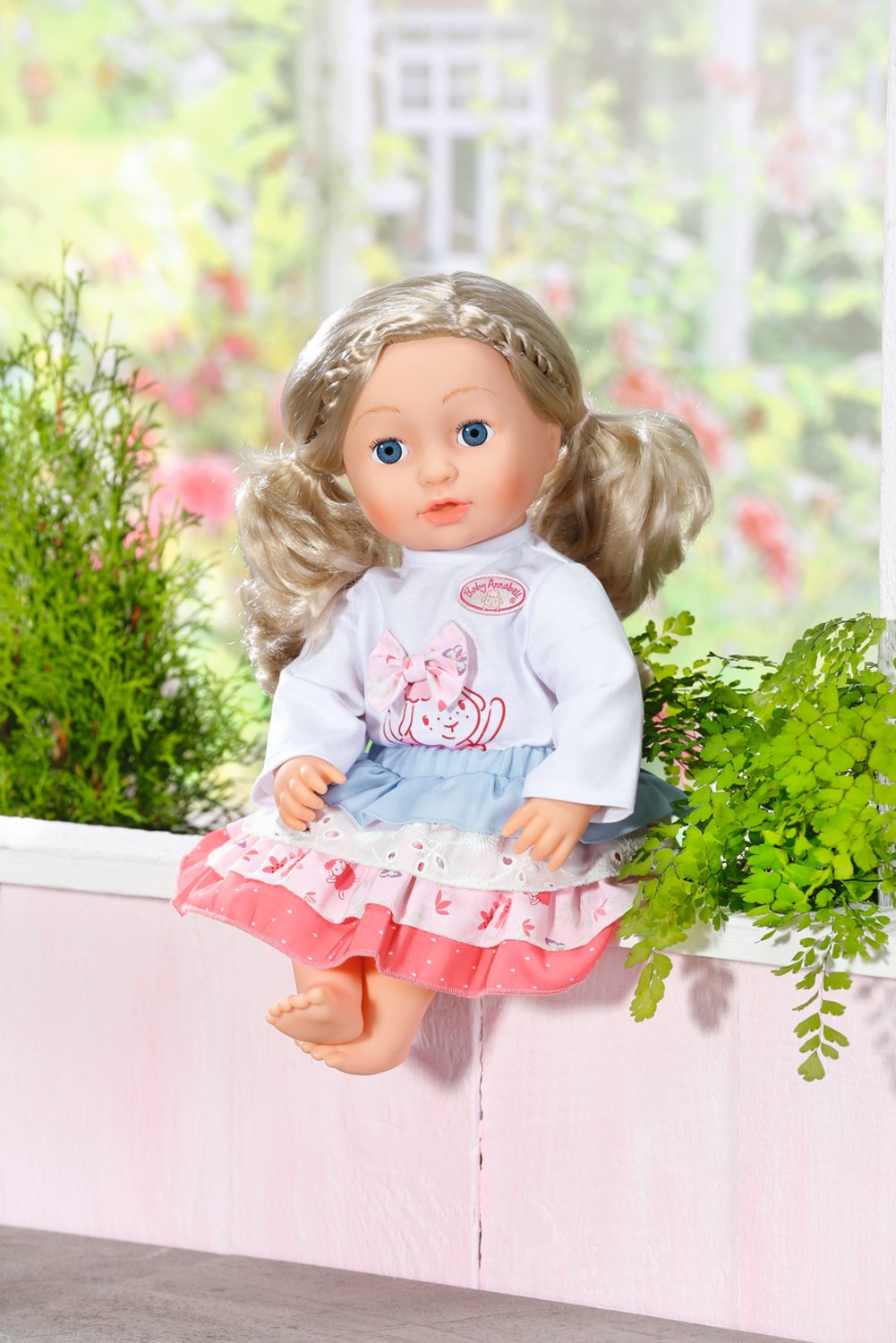 Zapf Creation Baby Annabell® Outfit Falda 43cm, Accesorios Para Muñecas Incluidas Perchas 706756