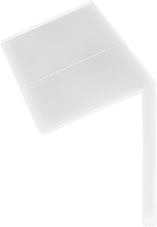 Goobay 70431 Organizador De Cables Escritorio Soporte Para Cables Blanco 2 Pieza(S)
