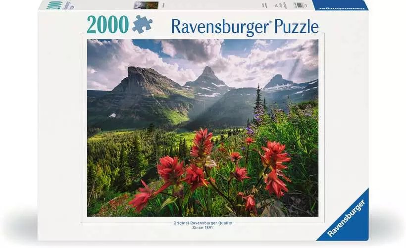 Rompecabezas De Ravensburger - Montañas No Tocadas 2000 Piezas 12001415