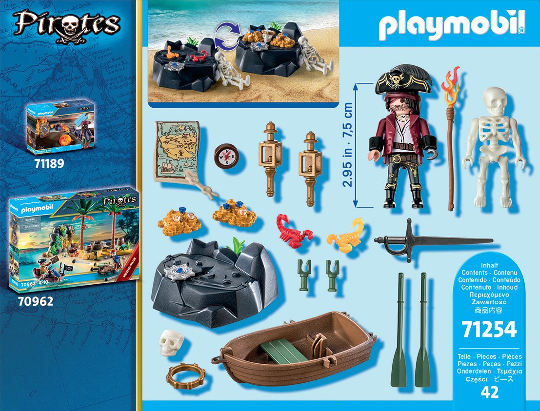 EAN 4008789712547 - Playmobil Pirates 71254 figura de juguete para niños imagen 3