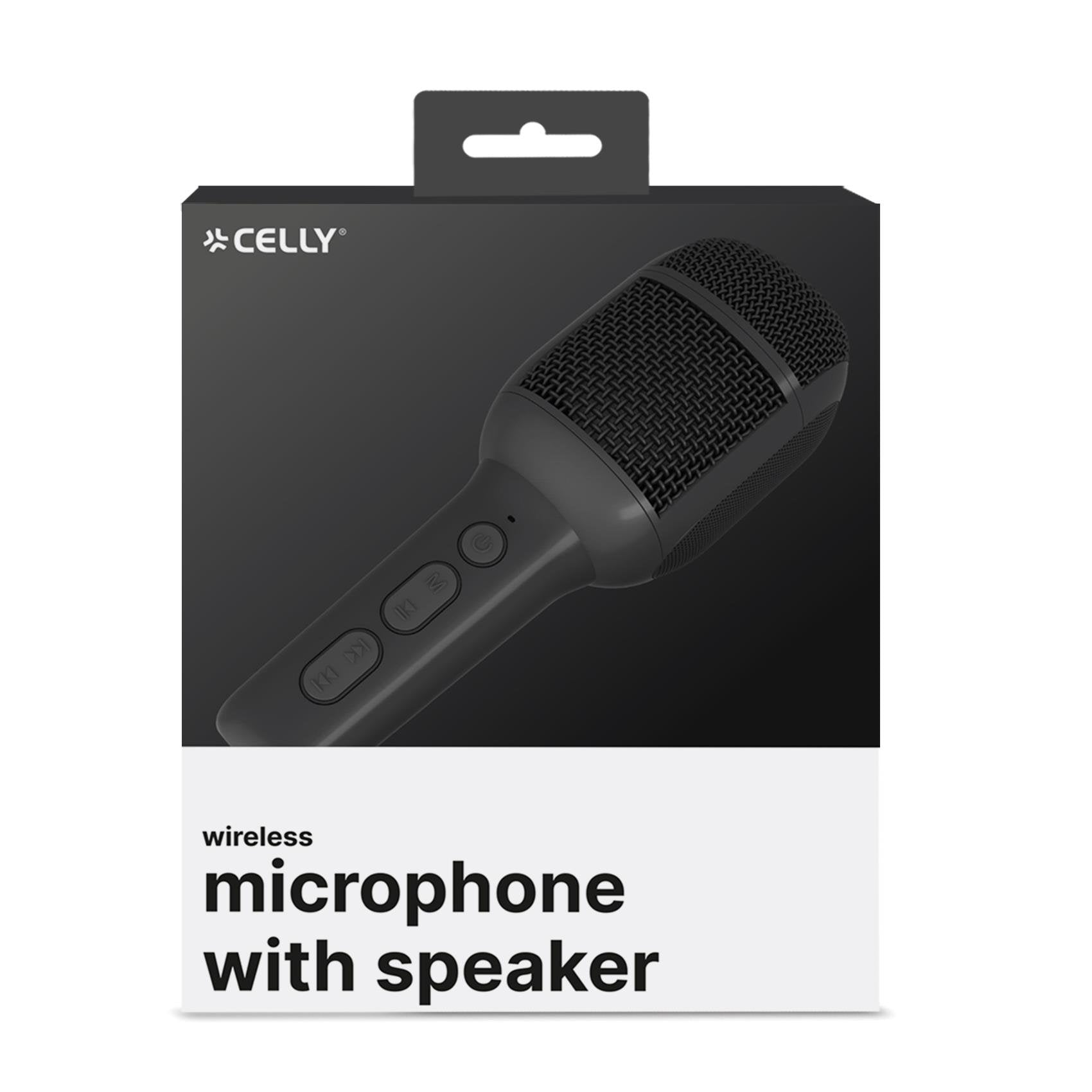 EAN 8021735205487 - Celly KIDSFESTIVAL2BK micrófono Negro Micrófono para karaoke imagen 2