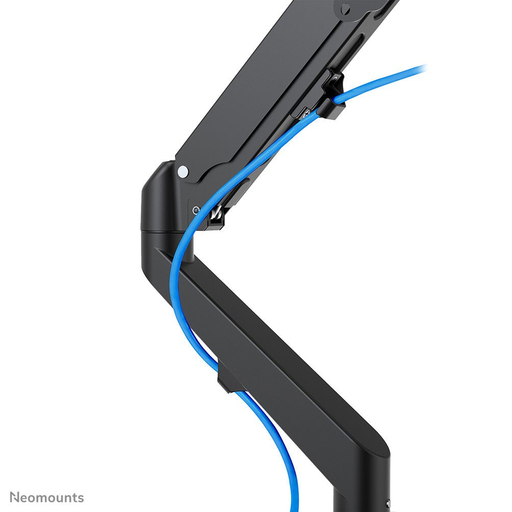 Soporte De Escritorio De Movimiento Completo Para 2 Pantallas De 17-27" 7kg Ds70-700bl2 Neomounts