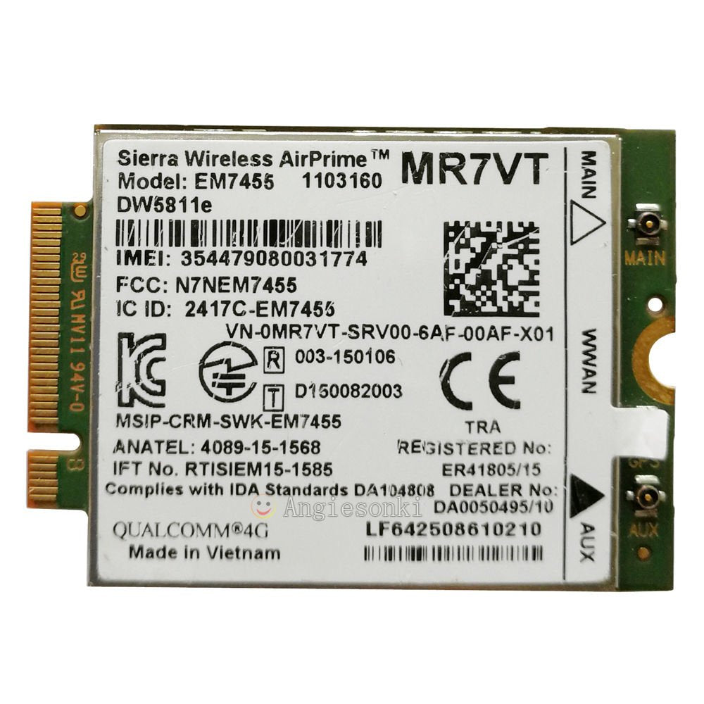 Wwan Card 4g Lat. E5270/E5570 N Storage Wwan Card 4g Lat.