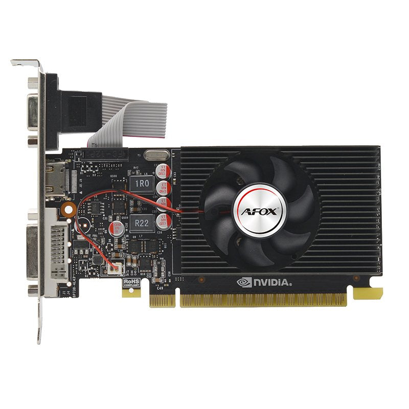Tarjeta Gráfica Afox Geforce Gt240 1gb Ddr3 128bit Dvi Hdmi Vga Lp Fan Af240-1024d3l2
