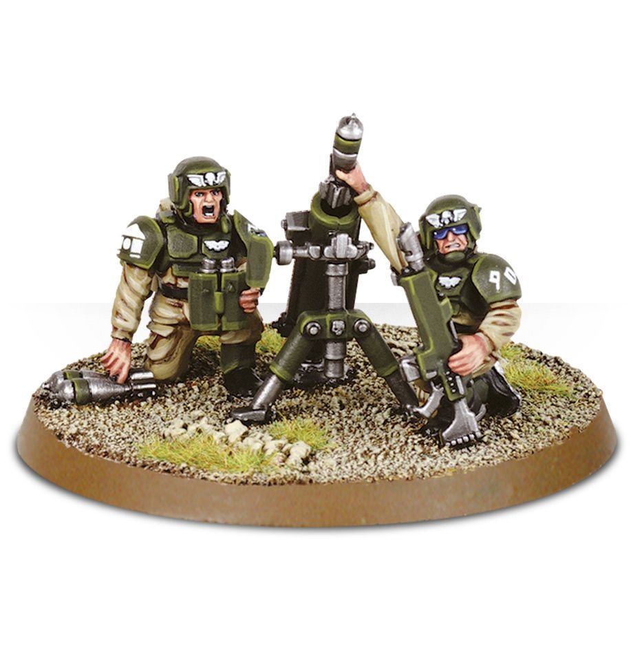 Warhammer 40k - Astra Militarum Cadian Heavy Weapon Squad (2023)