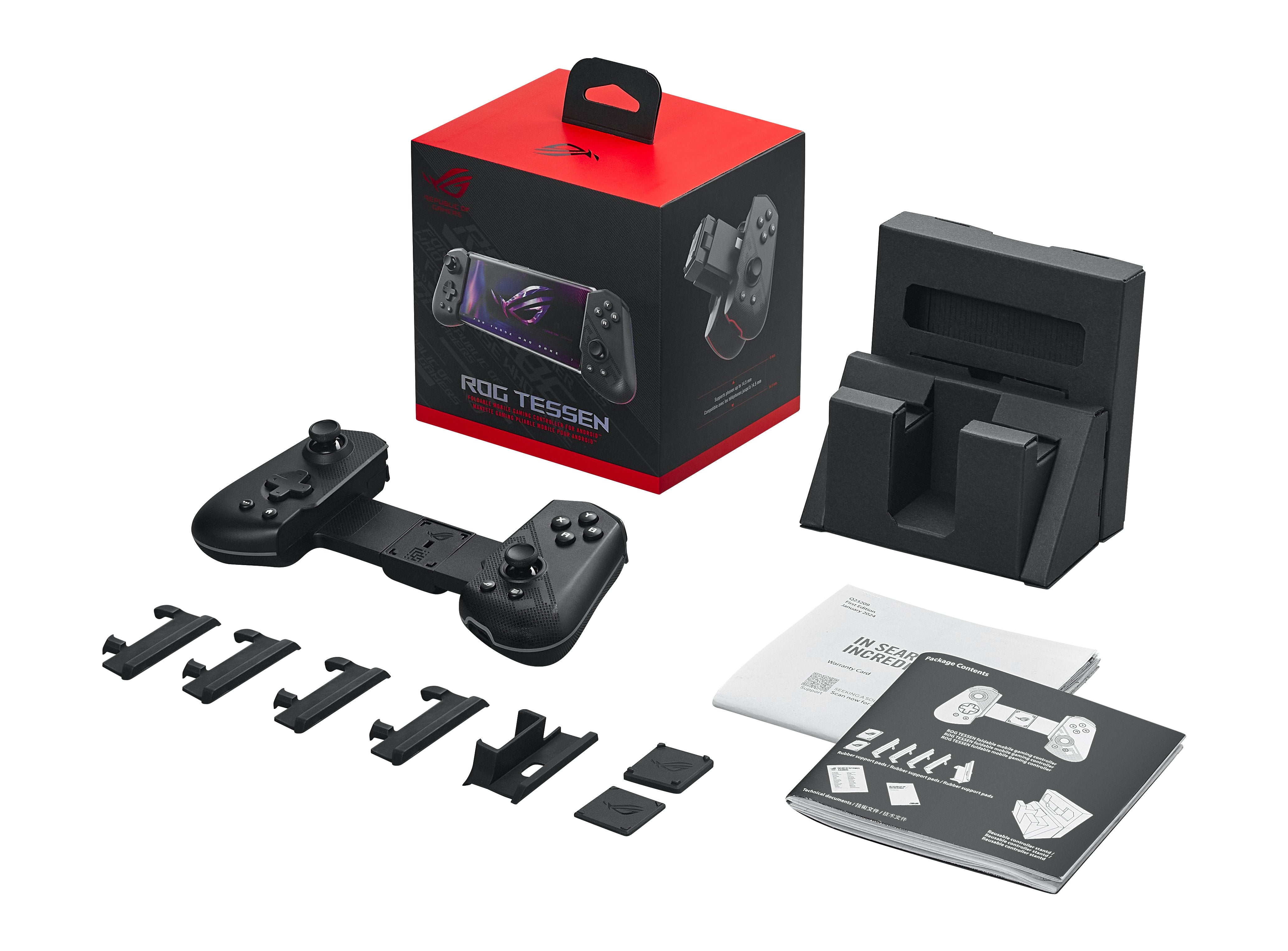 EAN 4711387167915 - ASUS ROG Tessen Negro, Gris USB 3.2 Gen 1 (3.1 Gen 1) Gamepad Analógico/Digital Android imagen 2