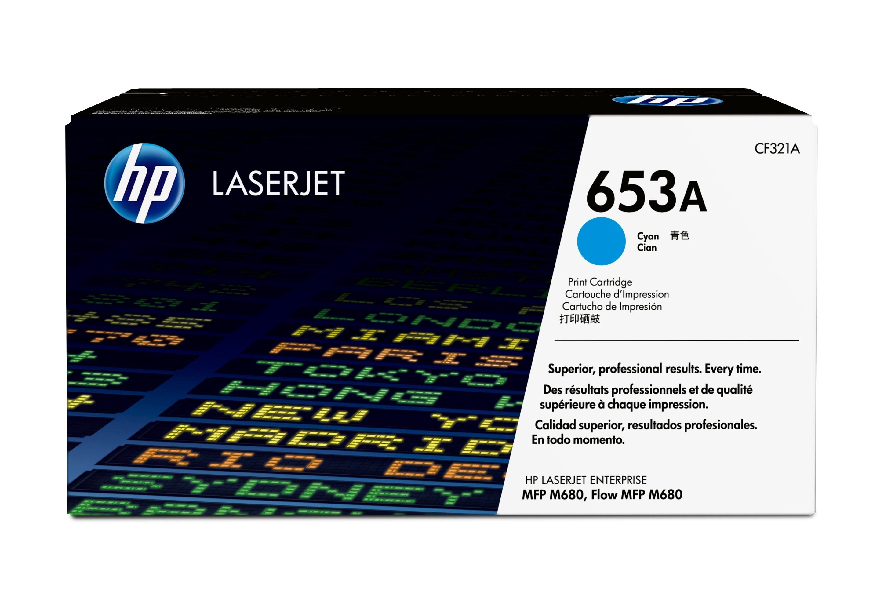 Toner Original Hp 653a Cian Cf321a