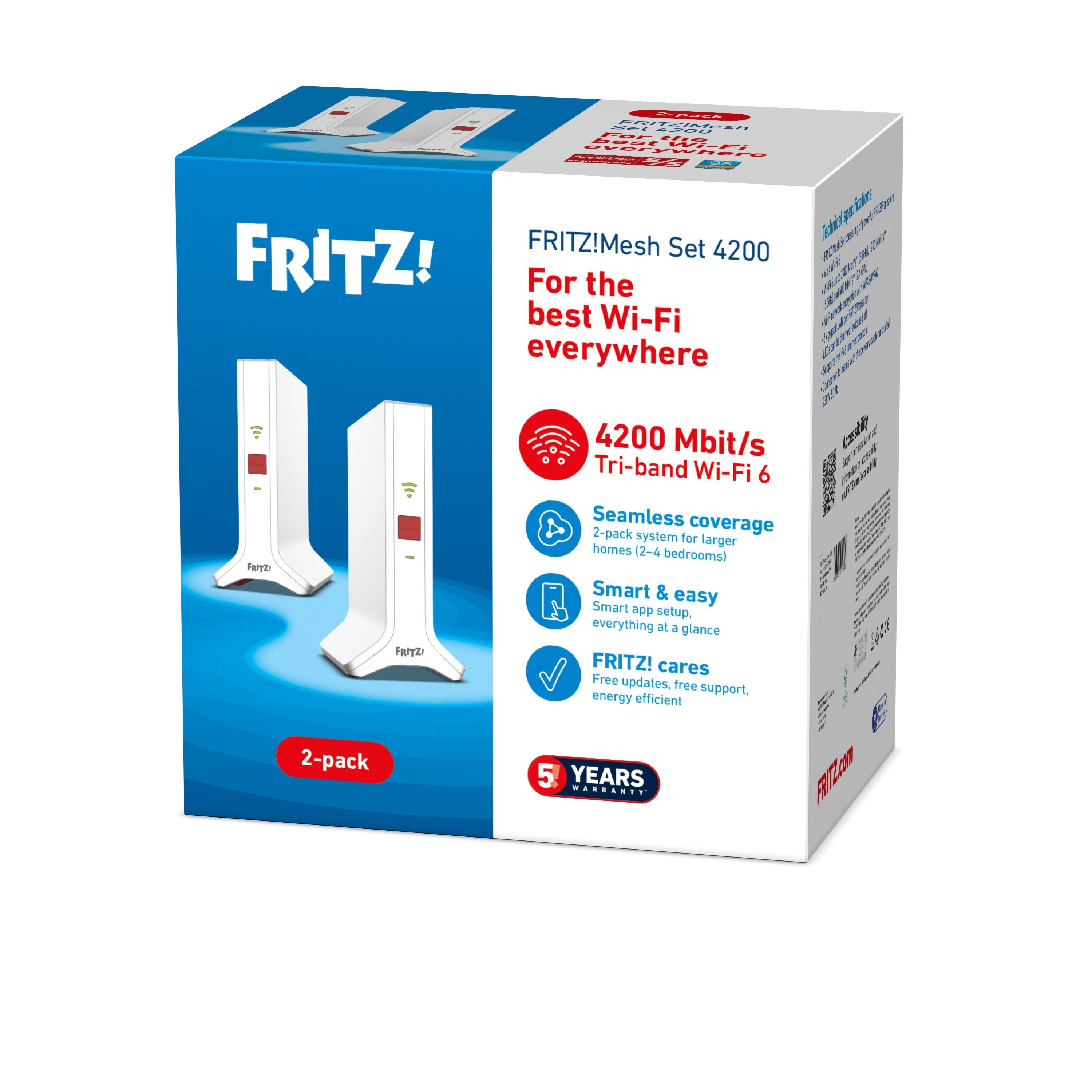 Avm Fritz!Mesh Set 4200 2-Pack