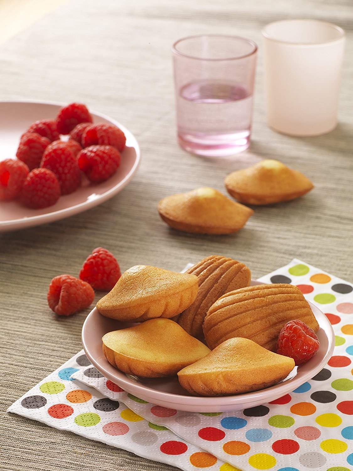 Tefal Xa801512 Platos Madeleine, Negro