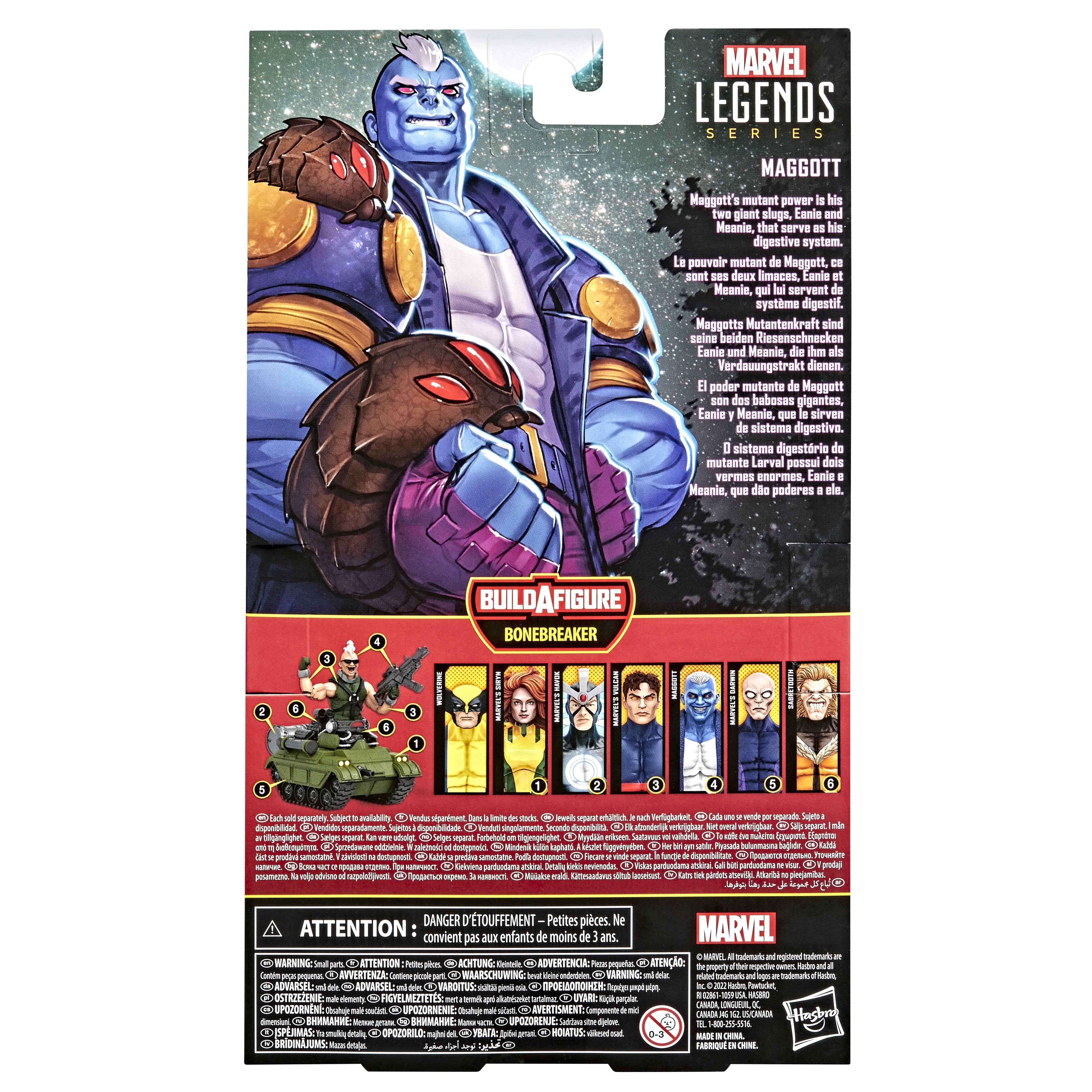 Figura Maggott X-Men Marvel Legends 15cm