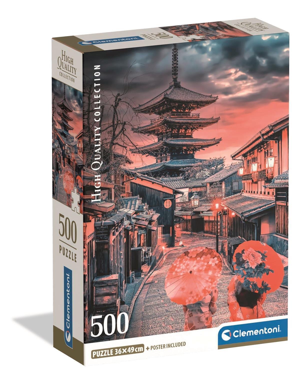 Puzzle Evening In Kyoto High Quality 500pzs