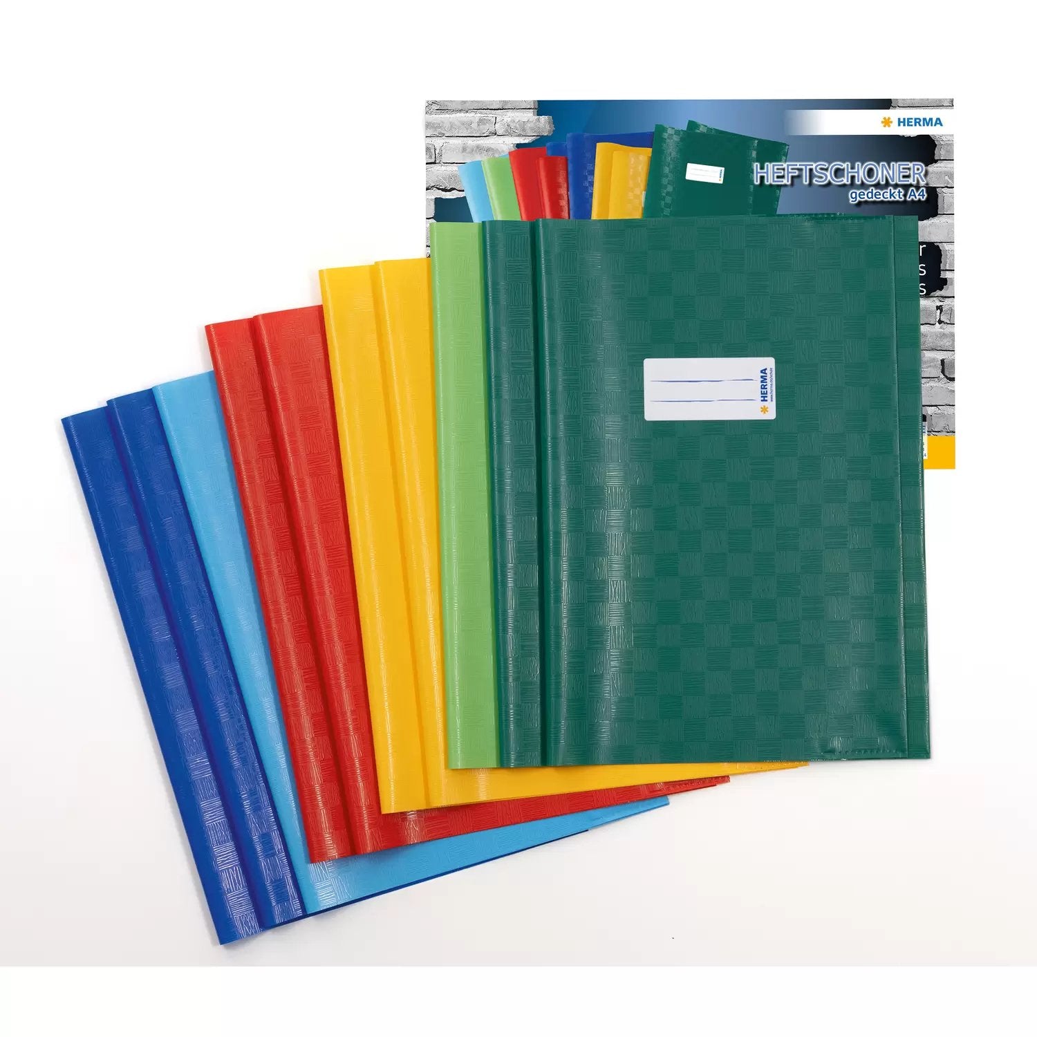 EAN 4008705199971 - HERMA 19997 funda para libros y revistas 10 pieza(s) Multicolor imagen 1