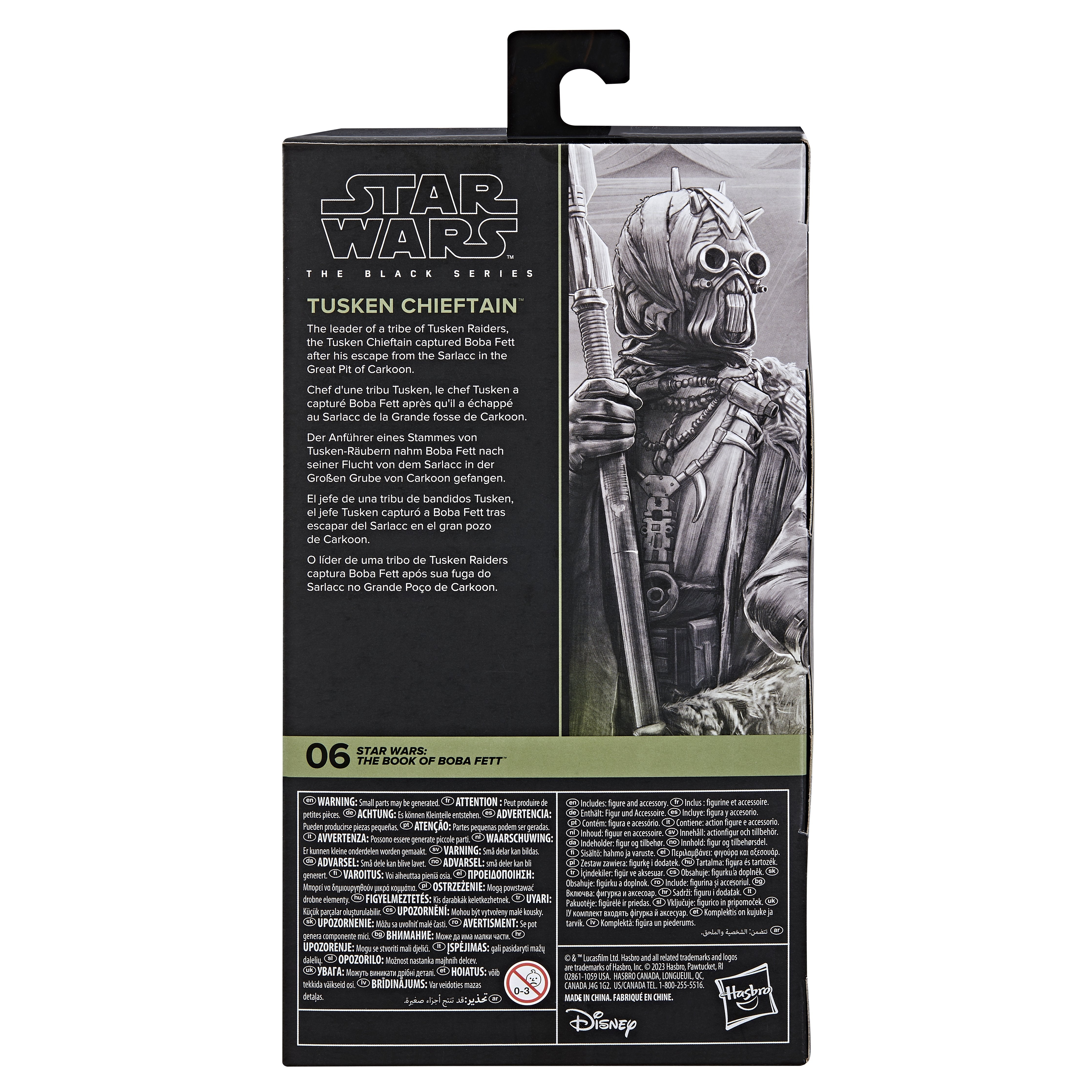 Figura Tusken Chieftain The Book Of Boba Fett Star Wars 15cm