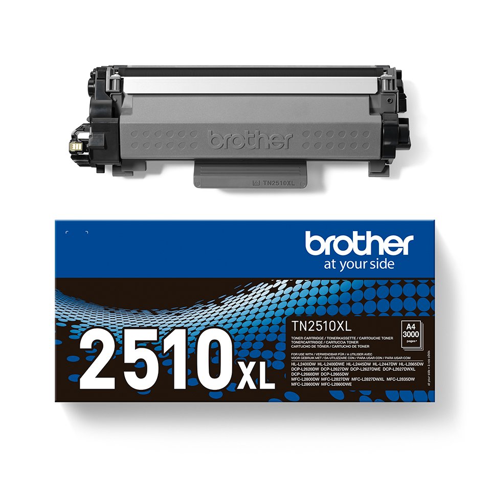 EAN 4977766830294 - Brother TN-2510XL cartucho de tóner 1 pieza(s) Original Negro imagen 2