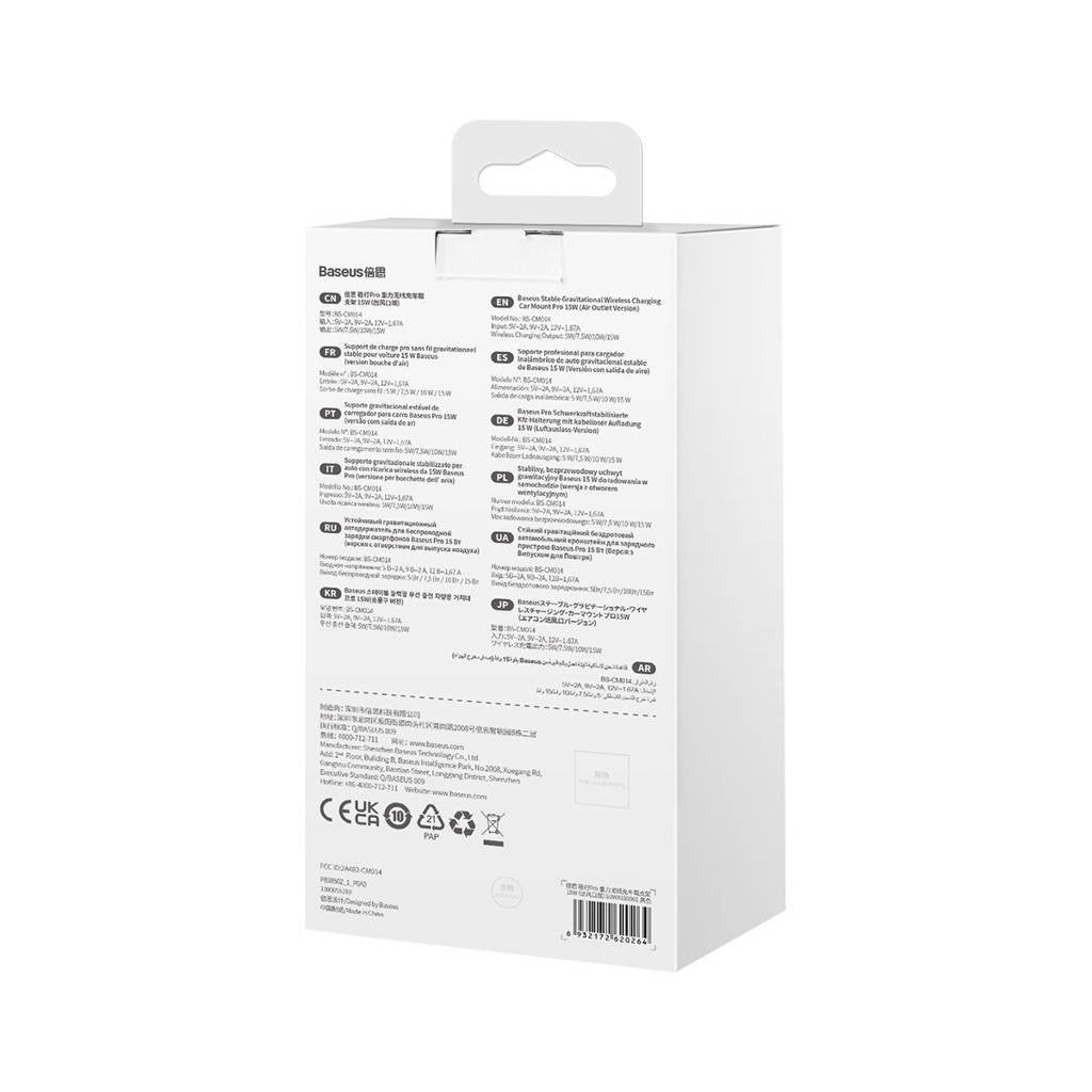 EAN 6932172620264 - Baseus SUWX030001 soporte Soporte activo para teléfono móvil Teléfono móvil/smartphone Negro imagen 12