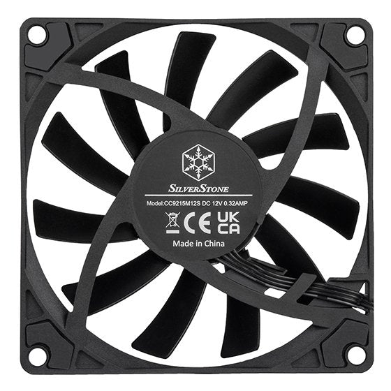 EAN 4710679815121 - Silverstone Air Slimmer 90 Procesador Ventilador 9,2 cm Negro 1 pieza(s) imagen 3