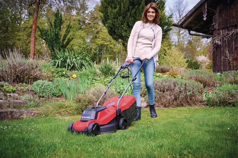 Cortacésped Eléctrico Einhell Gc-Em 1000/32 Rojo/Negro, 1.000 Vatios 3400070