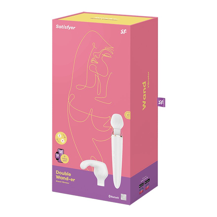 EAN 4061504001791 - Satisfyer Double Wand-er Vibrador de varita Ambidextro imagen 8