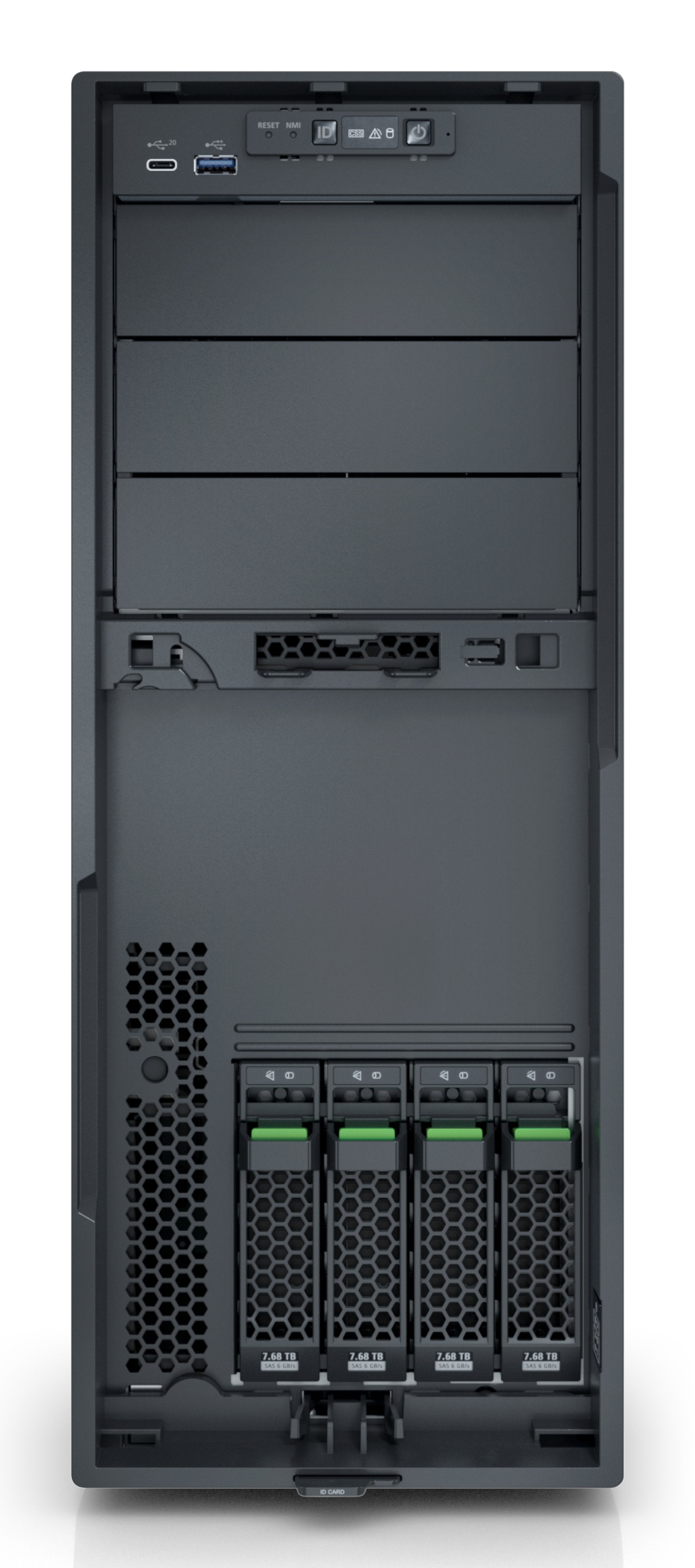 Fujitsu Primergy Tx1330 M6 Intel Xeon E-2488 8c 16t 3.20 Ghz 1x32gb Ddr5-4800 4x2.5" 2x1gb + 1gb Irmc Adv. Tpm 2.0 1x500w Rps