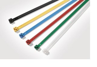 Hellermann Lr55r-Pa66-Rd(25) Cablebinder Lsbar 195x4,7mm Rot 115-00003