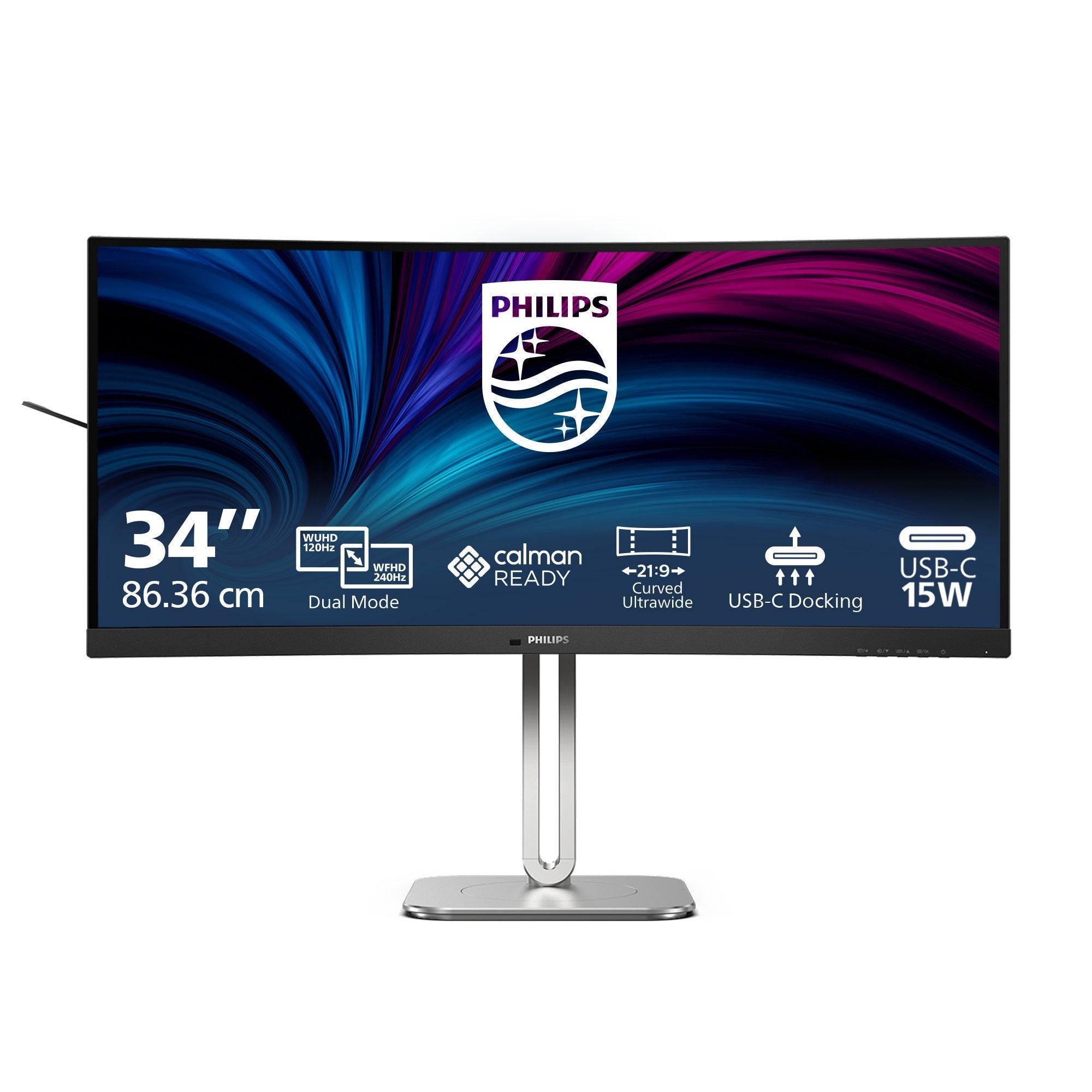 Philips Tft 34b2u5900c 86.21cm Va 34'' 5120x2160 Dp 2xhdmi Usb-C Höv