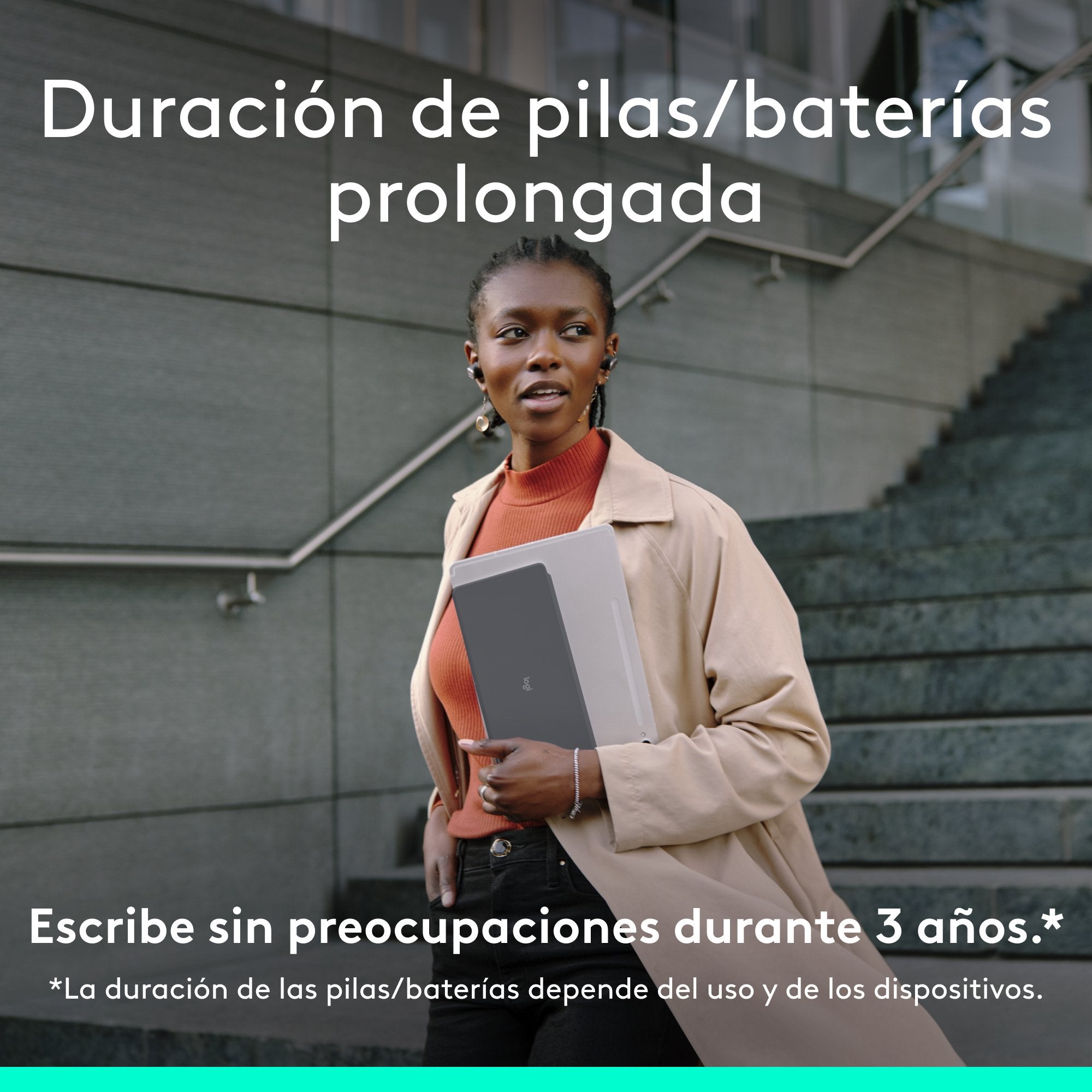 EAN 5099206126039 - Logitech 920-013010 teclado Universal Bluetooth Español Grafito imagen 8
