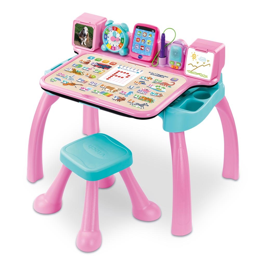 Vtech 6-In-1 Magischer Schreibtisch (Rosa) 80-584954
