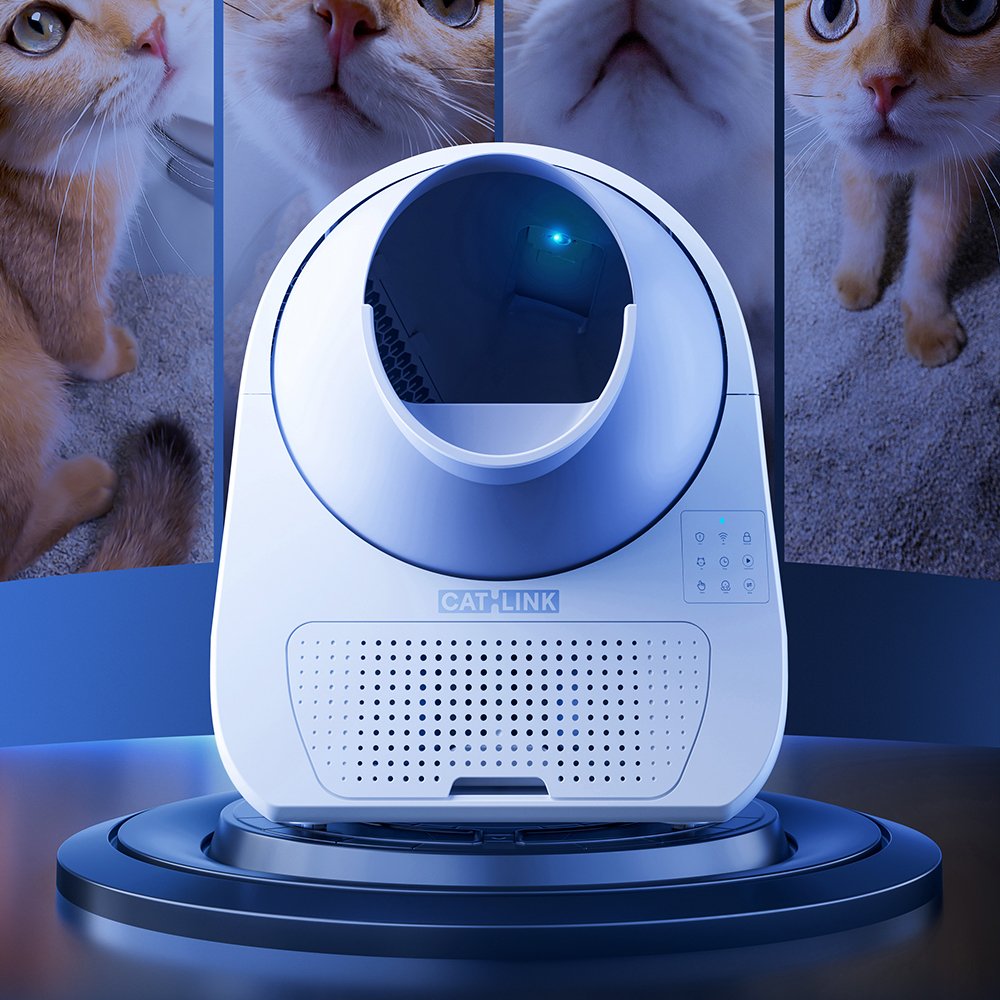EAN 6972884751696 - CATLINK Ultra PRO Gato Arenero con limpieza automática Blanco imagen 2