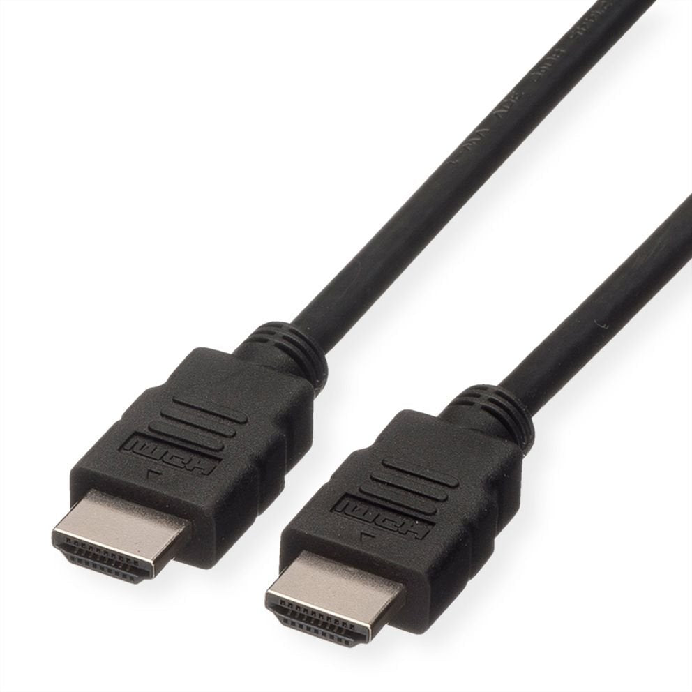 Roline Verde Hdmi High Speed Cable Mit Ethernet, Tpe, Schwarz, 5 M