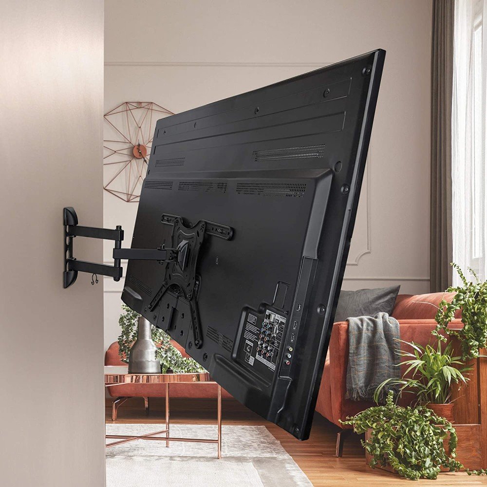 Techly Ica-Plb 136e Soporte De Pared Para Pantalla Plana 139,7 Cm (55") Negro