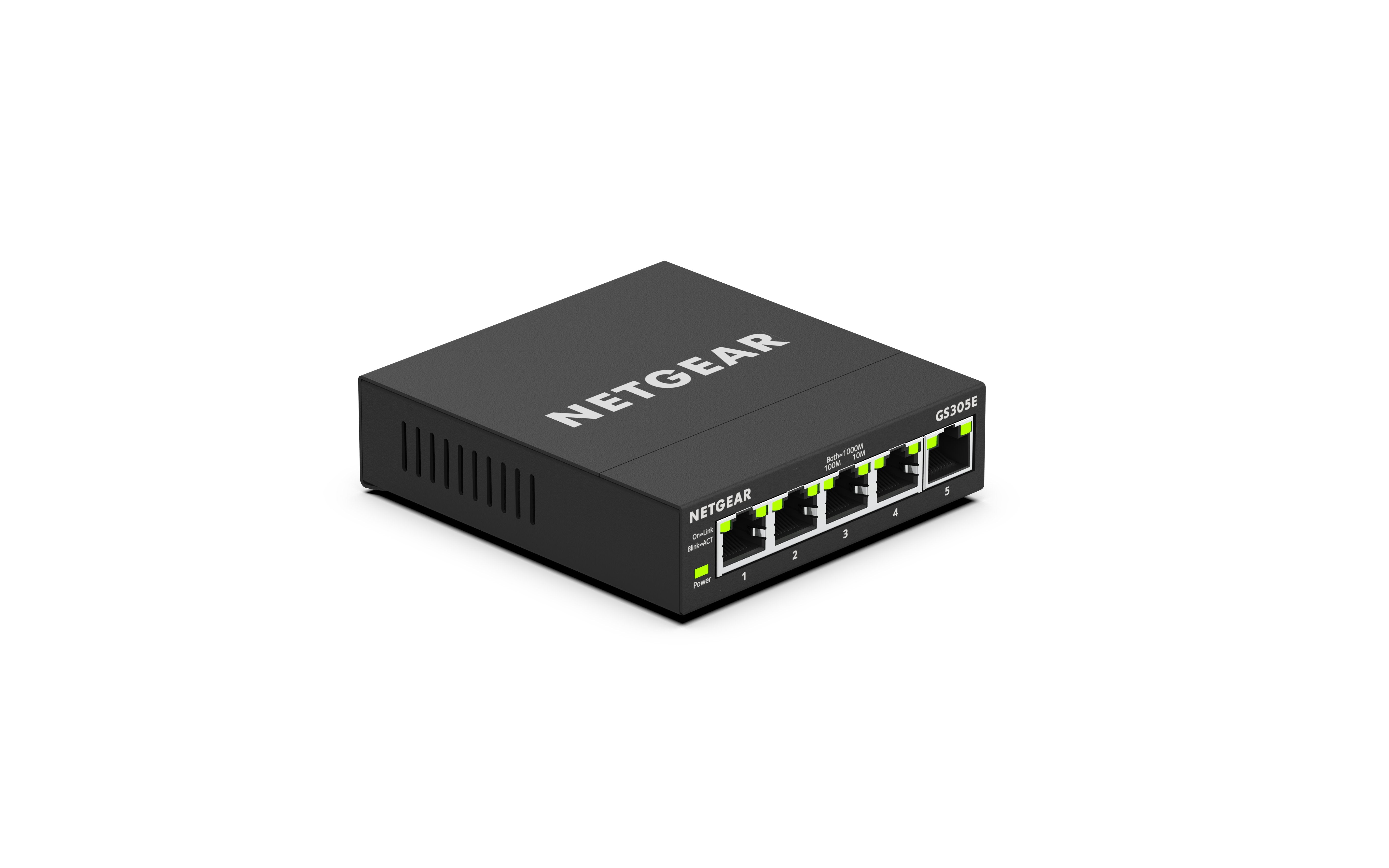 Hub Switch 5 Ptos Netgear Plus 10/100/1000 Gs305e 5ptos/Gigabit/Switch No Gestionable Gs305e-100pes