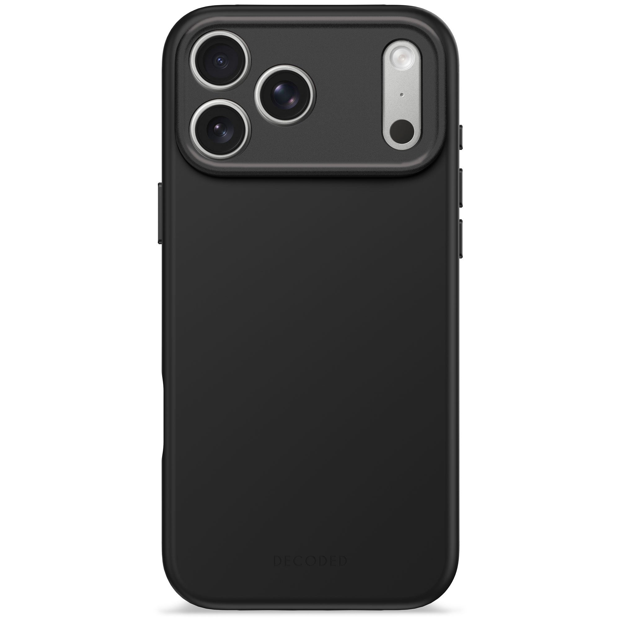 Decoded Silicone Backcover Apple Iphone 17 Pro Max Phantom Black Funda Para Iphone 17 Pro Max 17,5 Cm (6.9") Negro