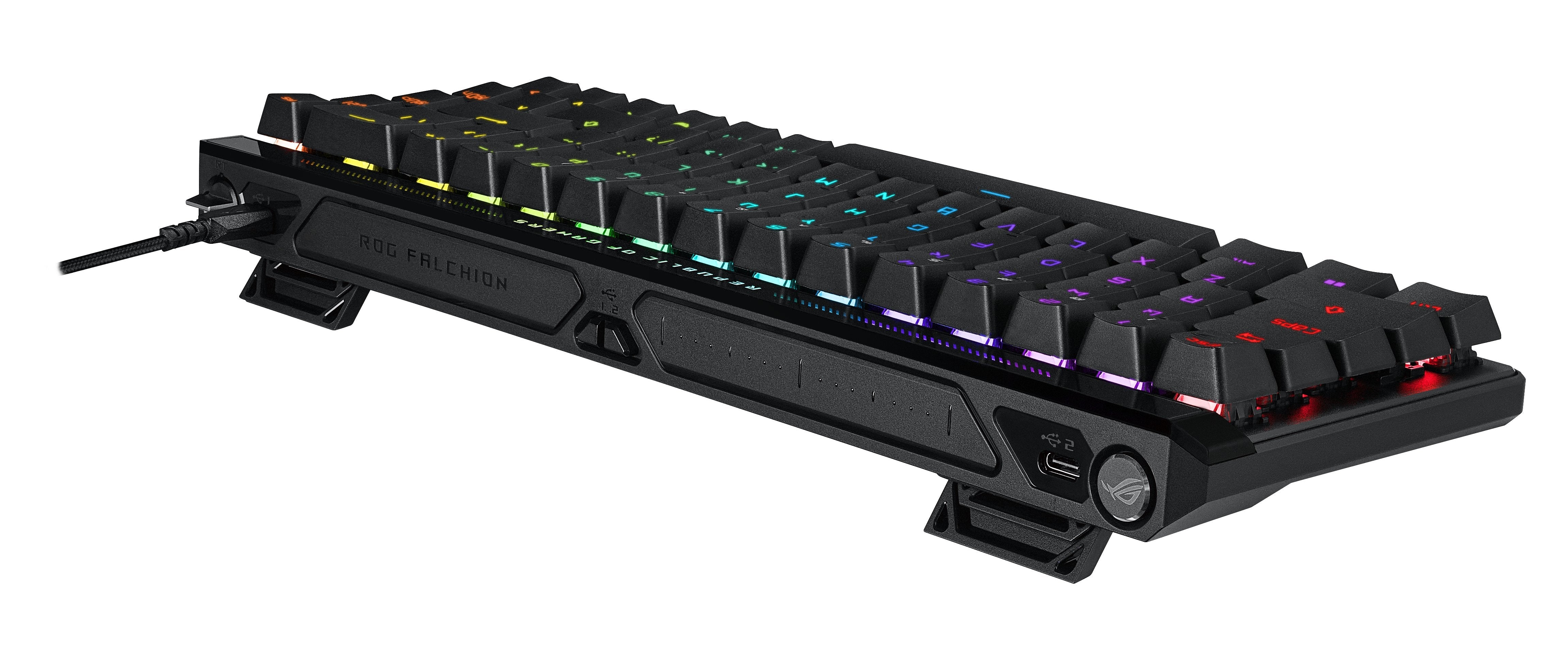 Asus Rog Falchion Ace Hfx, Teclado De Juegos Negro, De-Layout, Rog Hfx 90mp03ve-Bkda20