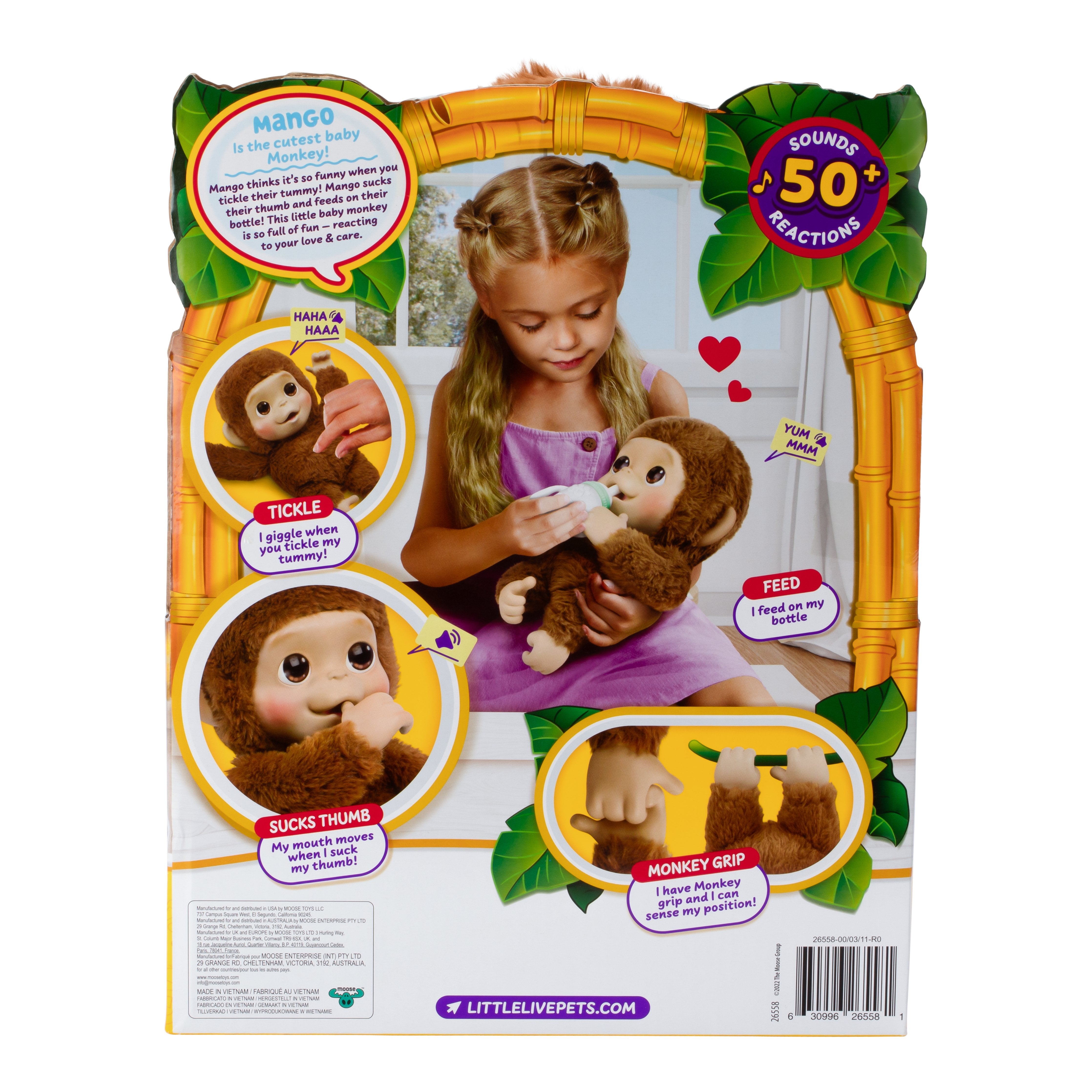 Mi Bebe Mono Little Live Pets