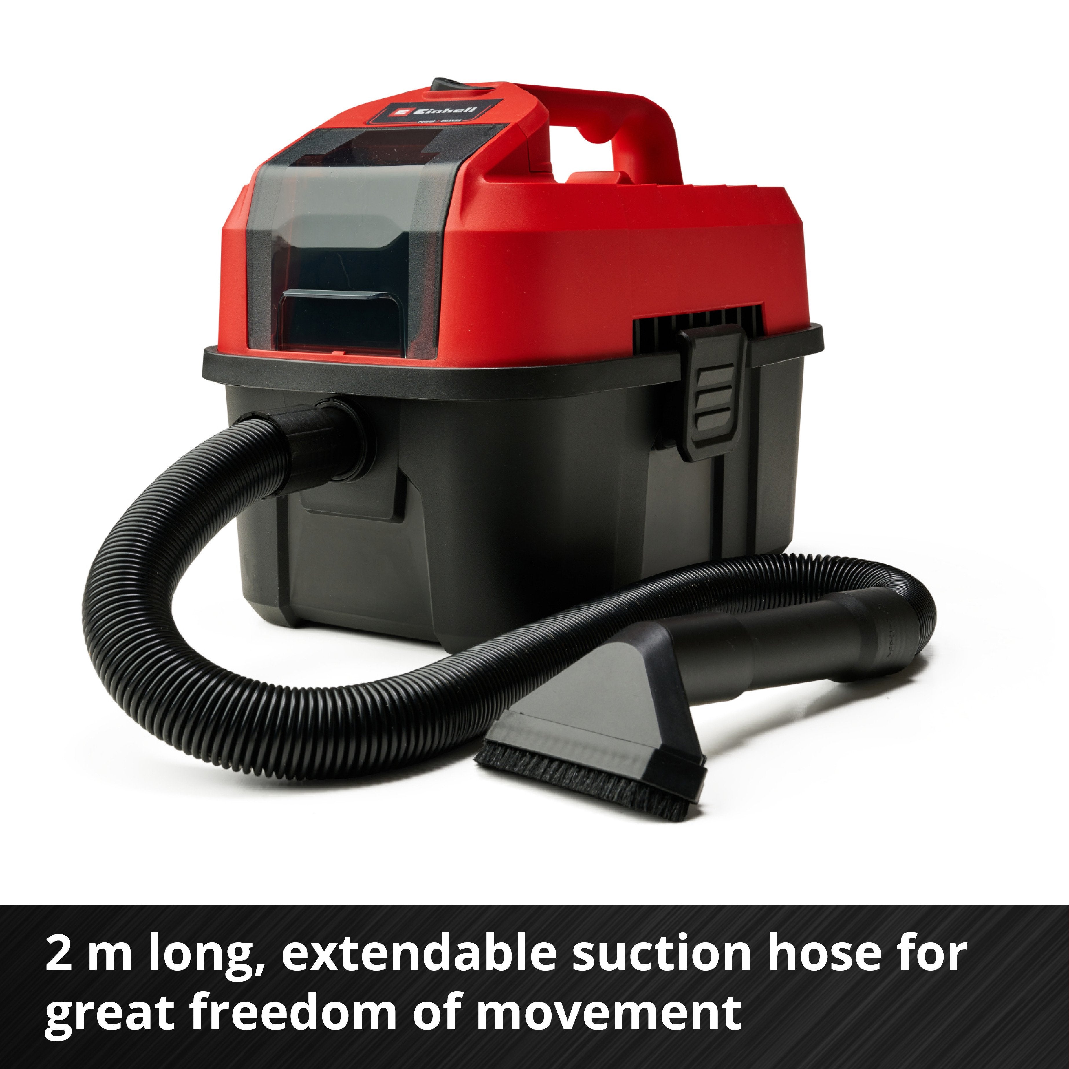 EAN 4006825640274 - Einhell TE-VC 18/10 Li-Solo 10 L Negro, Rojo imagen 7