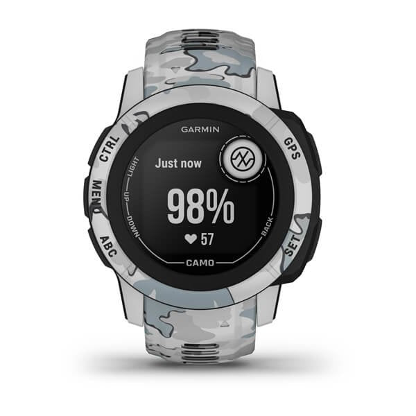 Smartwatch Garmin Instinct 2s Camo Edition Z Czujnikiem TäTna Hrm Elevate (Mglisty Moro / Mglisty Pasek)