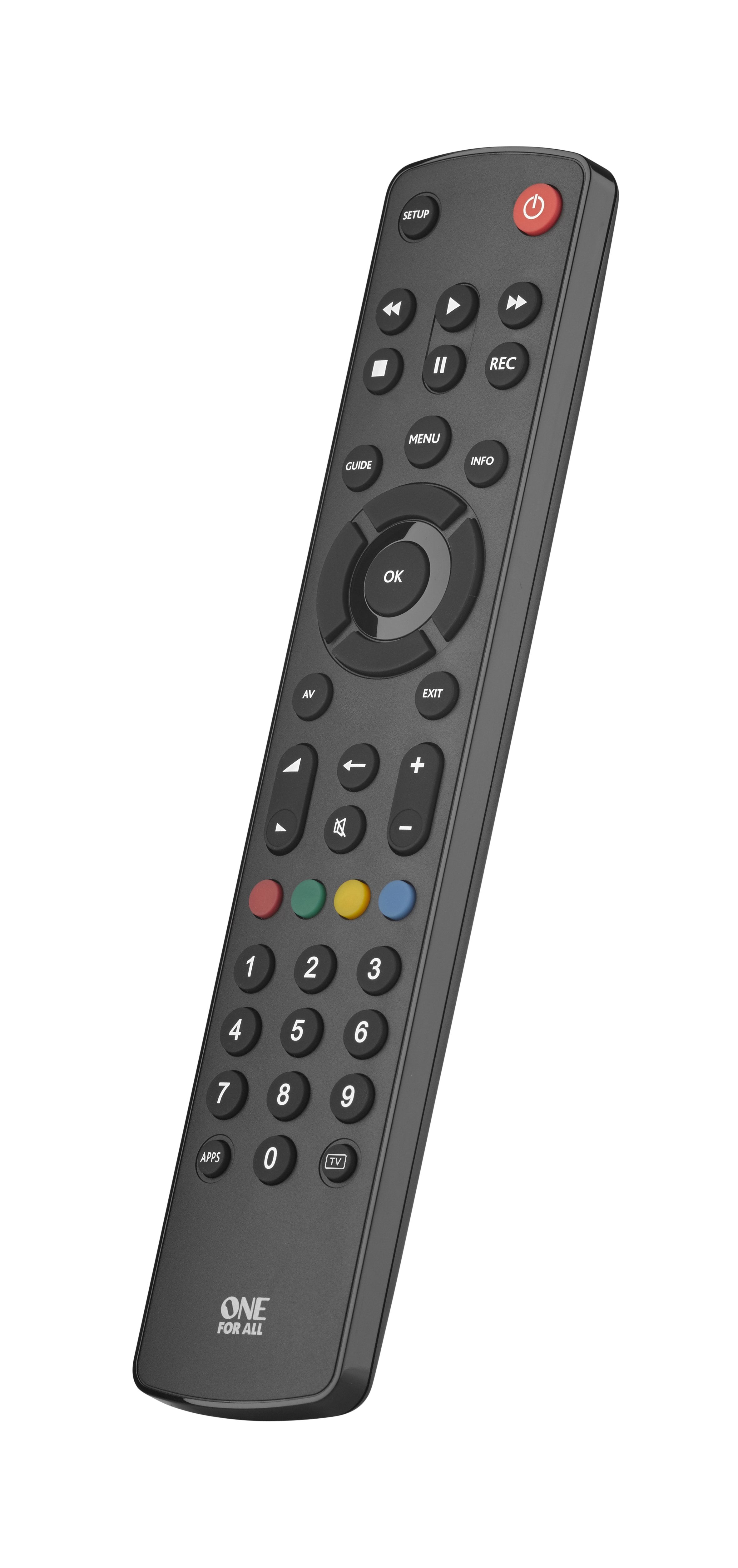 One For All Contour Tv Mando A Distancia Botones