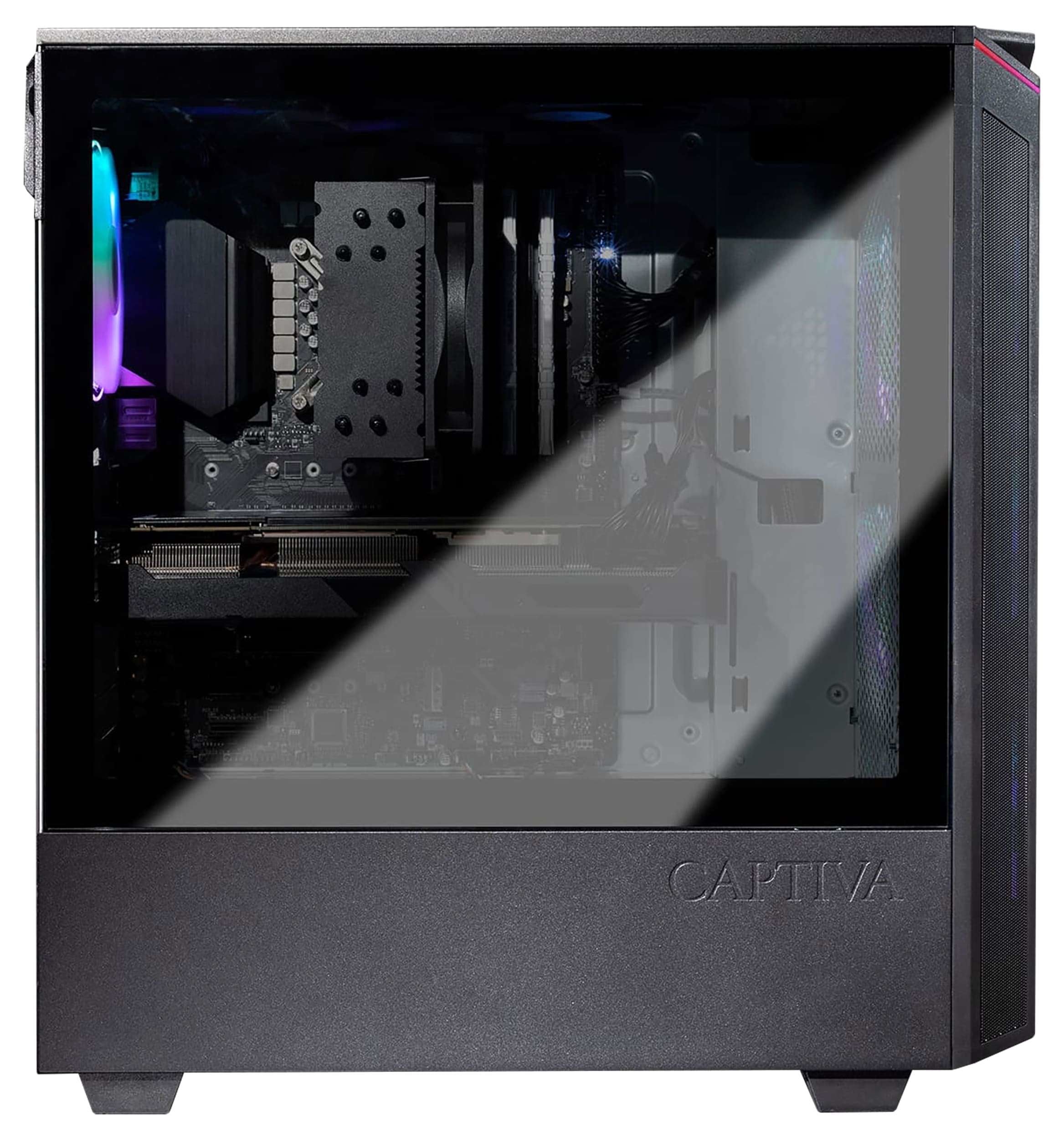 Captiva Highend Gaming Pc R89-503 Ryz7 7800x3d, 32gb Ddr5 Ram, 2tb M.2 Ssd, Rtx 5070 Ti W11 Home