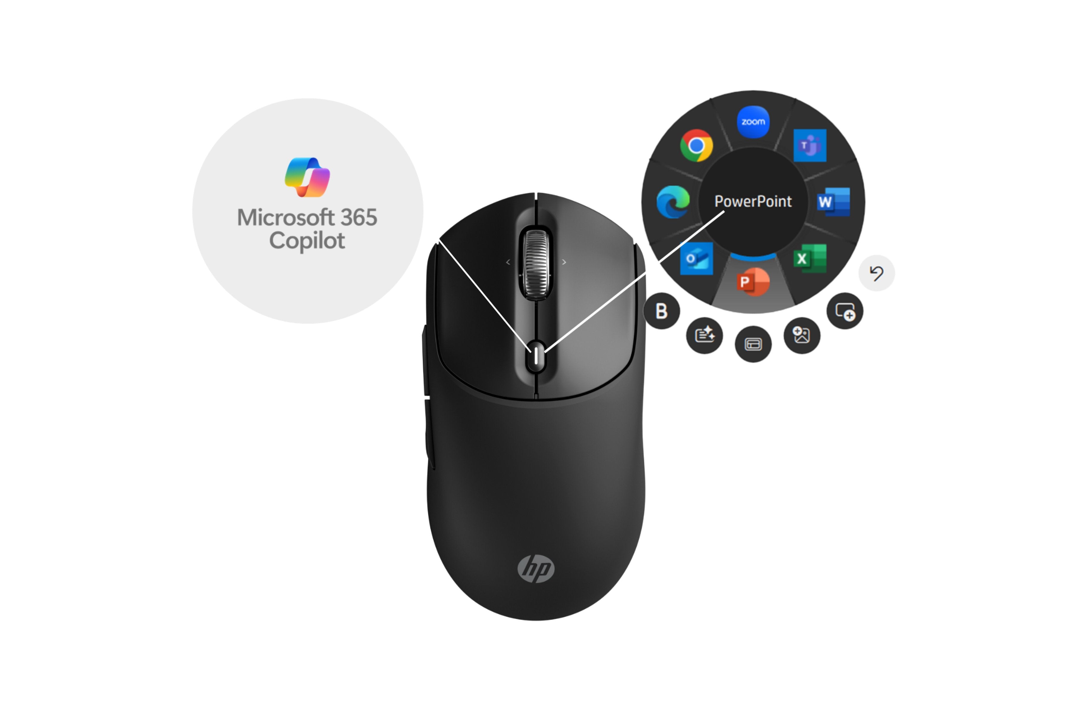 Hp Ratón Inalámbrico Recargable 700