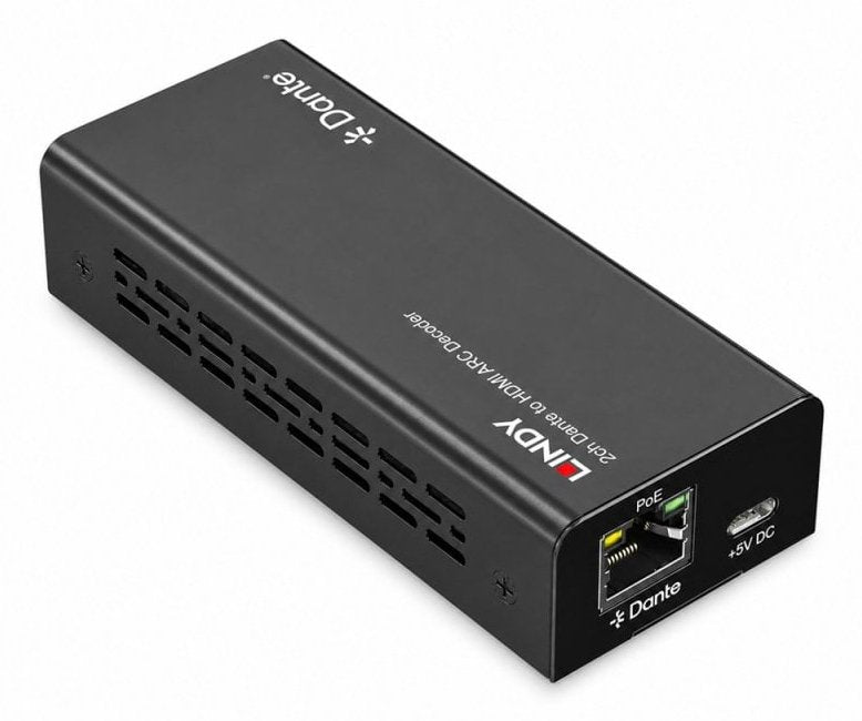 2ch Dante  To Hdmi Arc Decoder