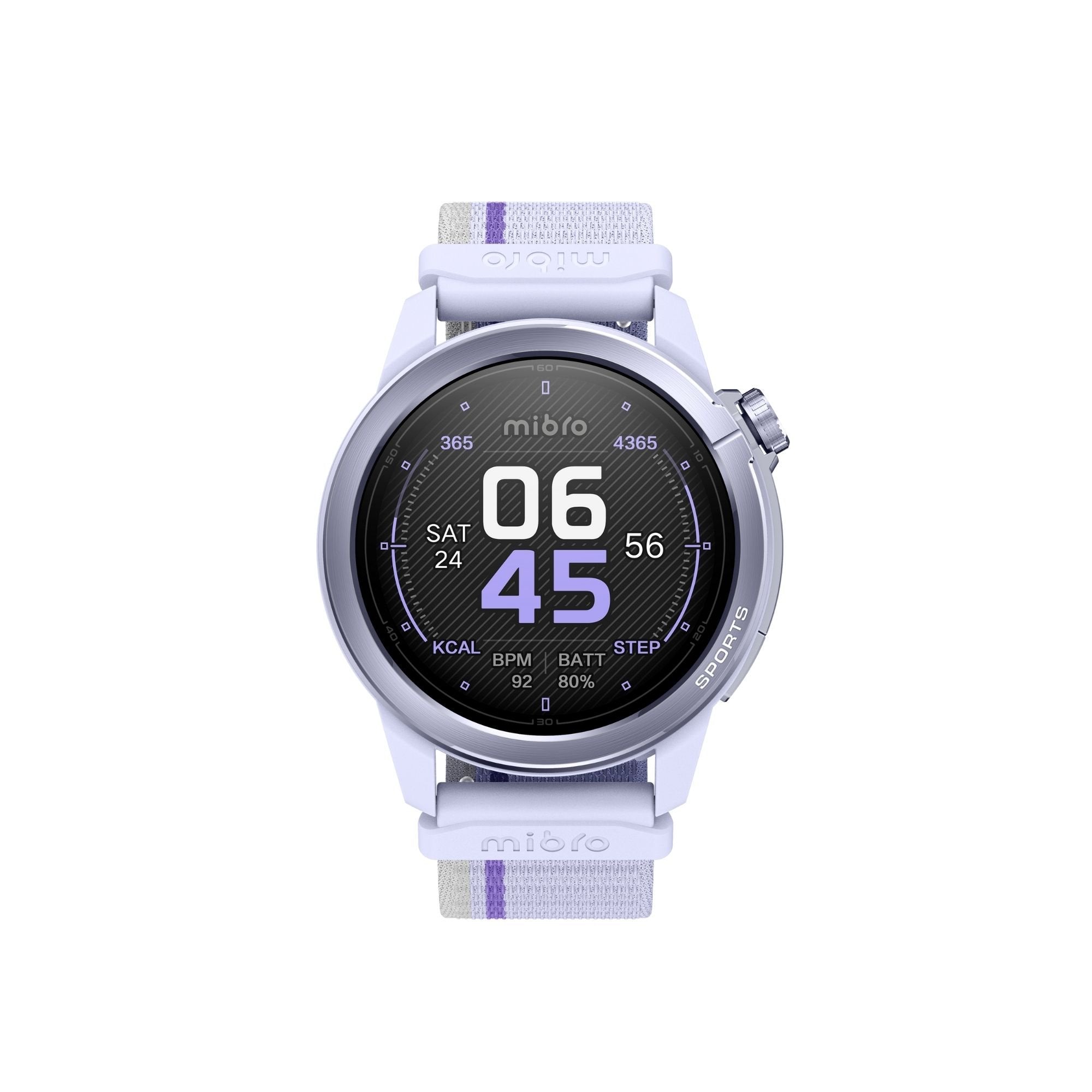 Smartwatch Mibro Gs Active 2 Smartwatch - 1,32" Amoled · 5atm · Bt. 5.3 · Bat. 350mah · Gps · Púrpura